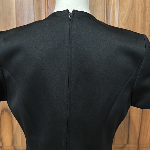 VTG Oleg Cassini - “Black Tie” Formal Top  w/ Rhinestone Buttons - EUC - 10 - Picture 6 of 13